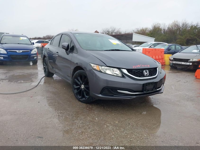 2014 HONDA CIVIC  LX - 19XFB2F54EE005218