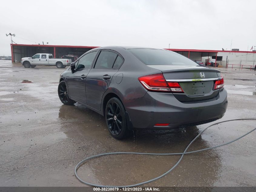 2014 HONDA CIVIC  LX - 19XFB2F54EE005218