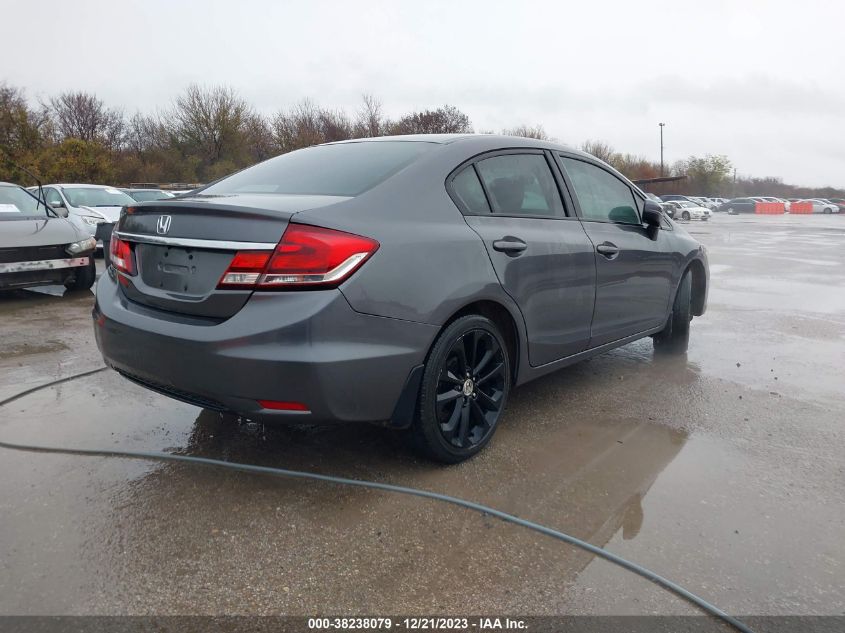 2014 HONDA CIVIC  LX - 19XFB2F54EE005218