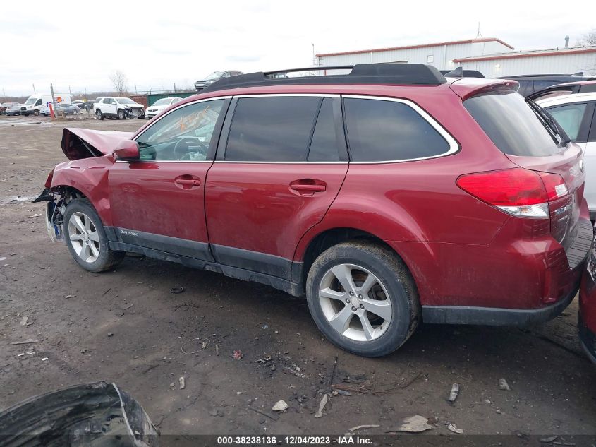 2014 SUBARU OUTBACK 2.5I PREMIUM - 4S4BRBDC7E3200860