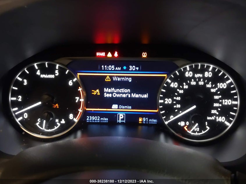 VIN 1N4BL4CV4NN302597 2022 NISSAN ALTIMA SR FWD
