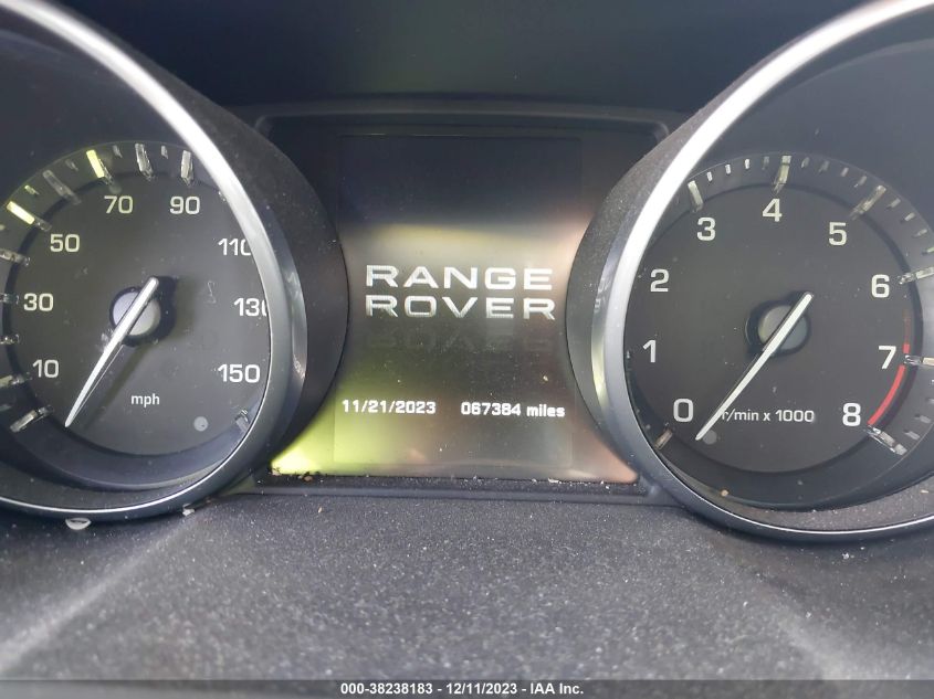 2013 LAND ROVER RANGE ROVER EVOQUE PURE - SALVP2BG3DH801092