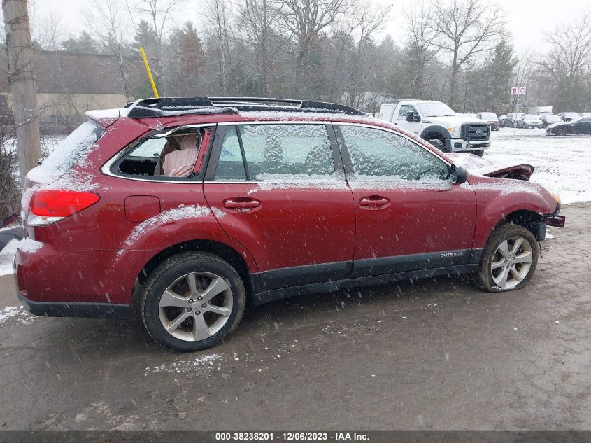 2014 SUBARU OUTBACK 2.5I - 4S4BRBAC5E3314621