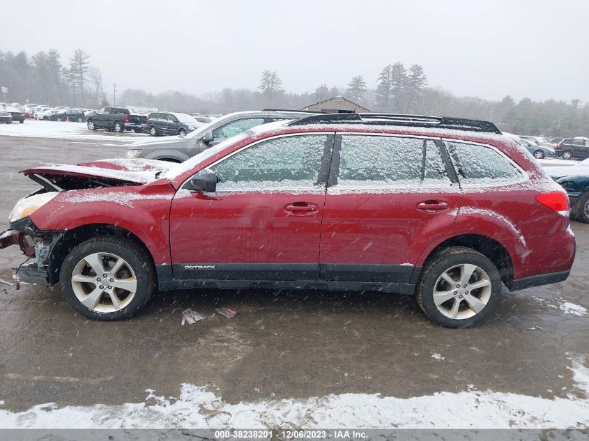 2014 SUBARU OUTBACK 2.5I - 4S4BRBAC5E3314621