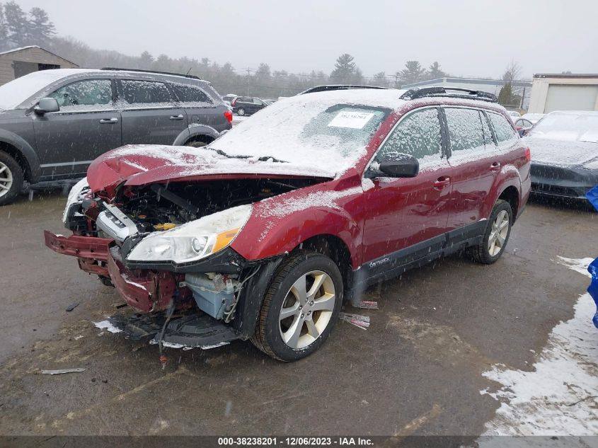 2014 SUBARU OUTBACK 2.5I - 4S4BRBAC5E3314621