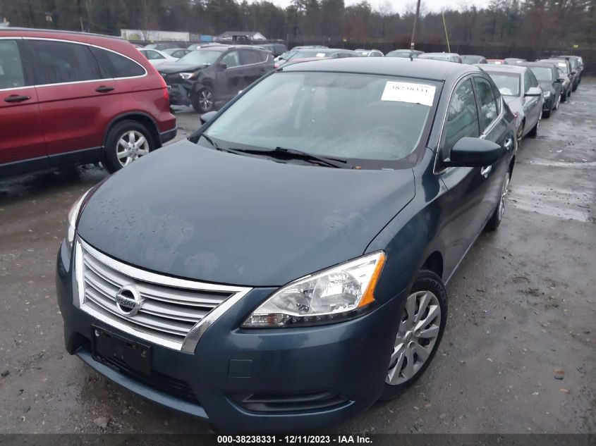 2013 NISSAN SENTRA S/SV/SR/SL - 3N1AB7AP5DL777370