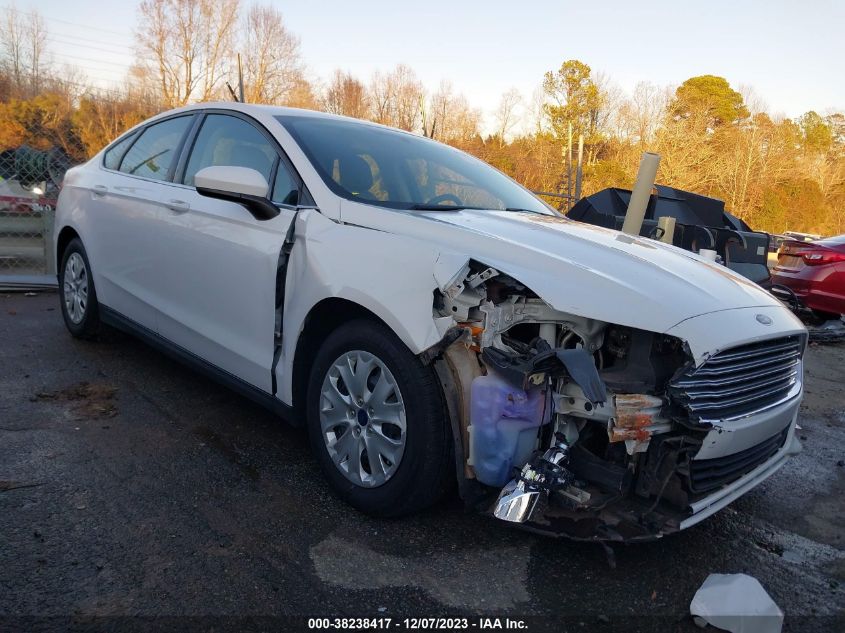 2014 FORD FUSION S - 3FA6P0G75ER396075