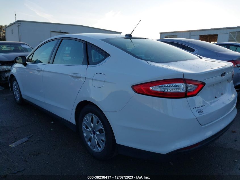 2014 FORD FUSION S - 3FA6P0G75ER396075