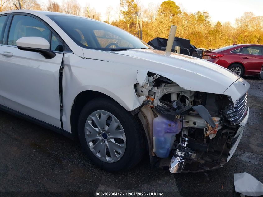 2014 FORD FUSION S - 3FA6P0G75ER396075