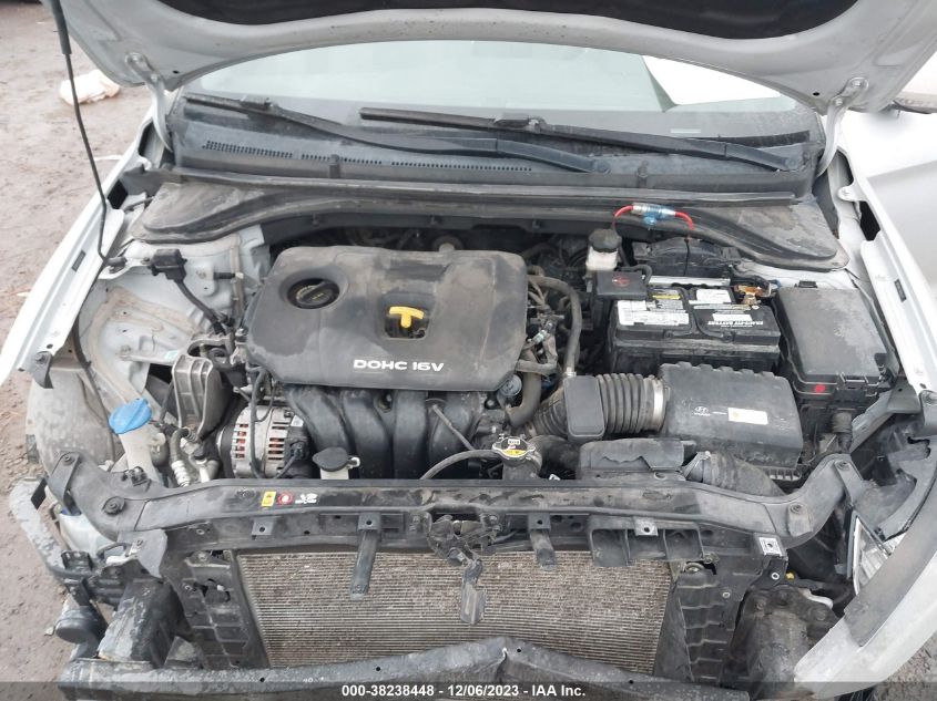 2018 HYUNDAI ELANTRA SEL/VALUE/LIMITED - 5NPD84LF2JH251429