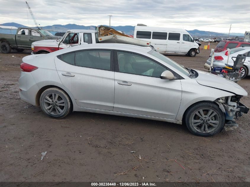 2018 HYUNDAI ELANTRA SEL/VALUE/LIMITED - 5NPD84LF2JH251429