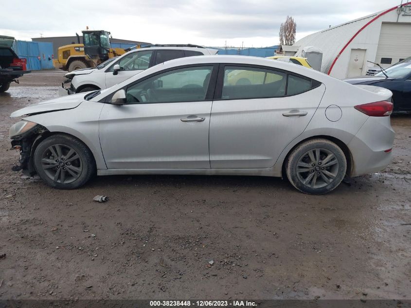2018 HYUNDAI ELANTRA SEL/VALUE/LIMITED - 5NPD84LF2JH251429