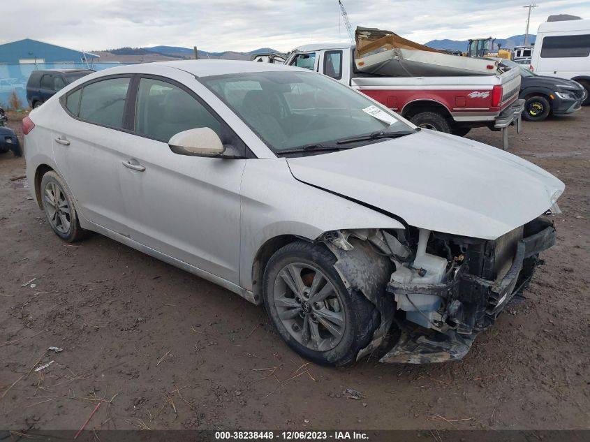 2018 HYUNDAI ELANTRA SEL/VALUE/LIMITED - 5NPD84LF2JH251429