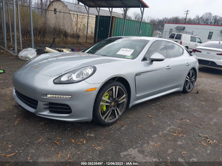 2014 PORSCHE PANAMERA E-HYBRID S - WP0AD2A72EL044541