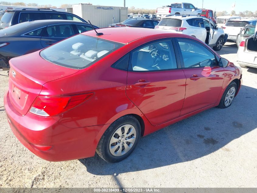 2015 HYUNDAI ACCENT GLS - KMHCT4AE1FU836256