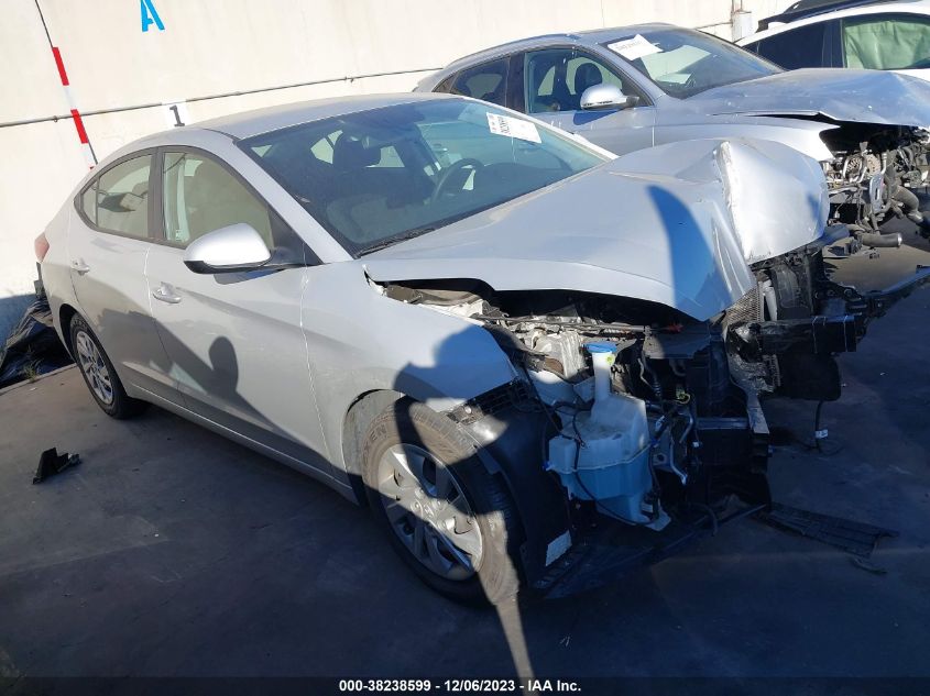 2019 HYUNDAI ELANTRA SE - KMHD74LF5KU782419