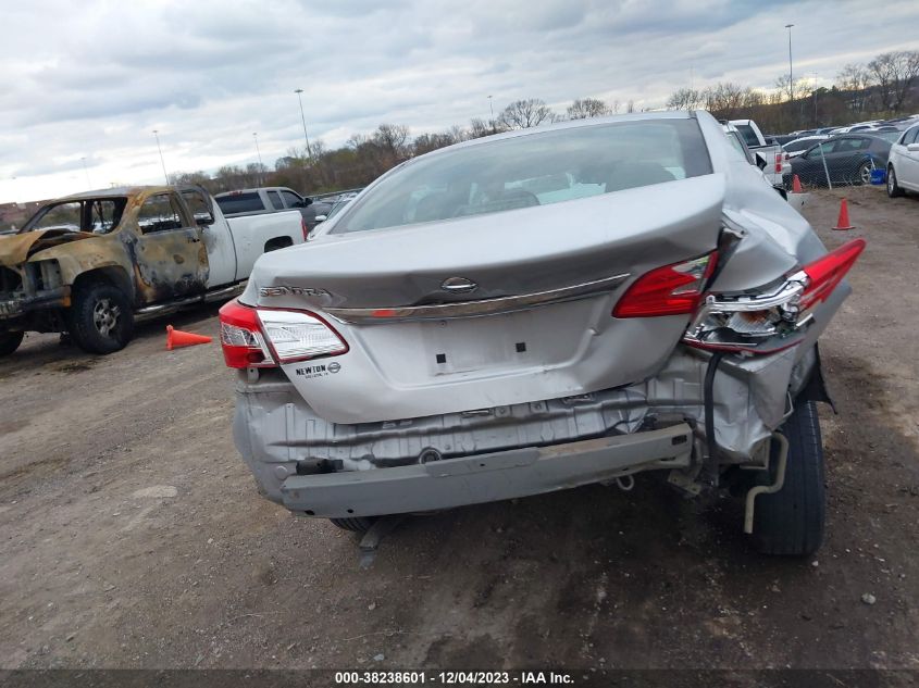 2019 NISSAN SENTRA S - 3N1AB7APXKY335510