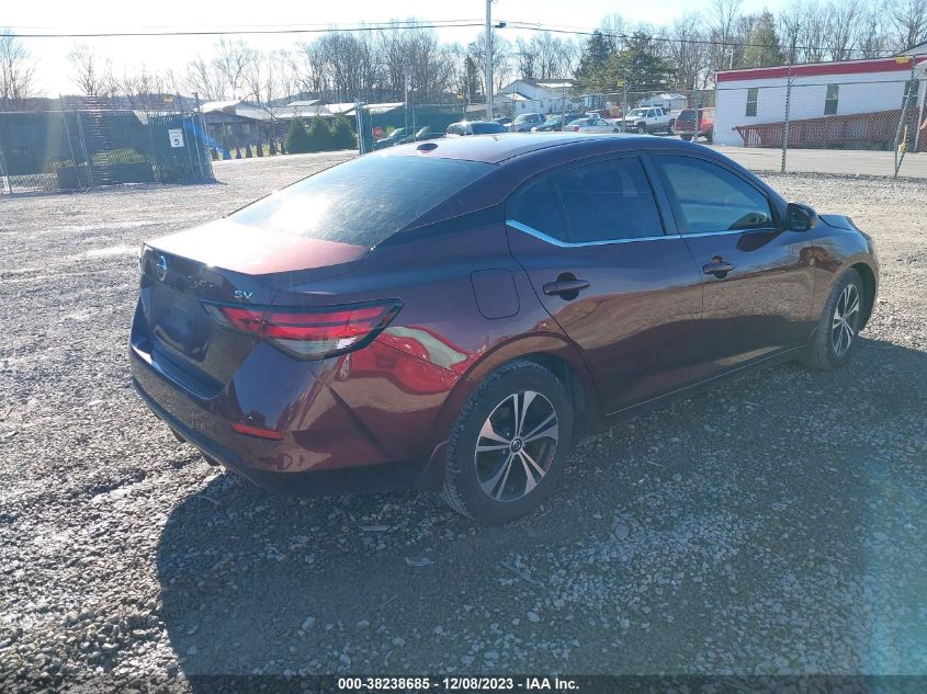 2020 NISSAN SENTRA SV XTRONIC CVT - 3N1AB8CV2LY236019