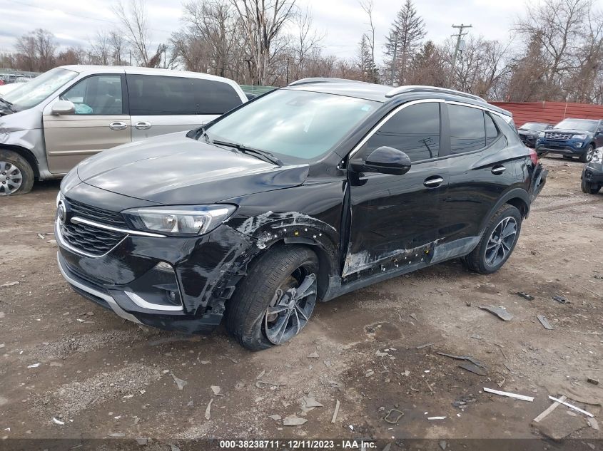 2022 BUICK ENCORE GX AWD SELECT - KL4MMESL4NB009977