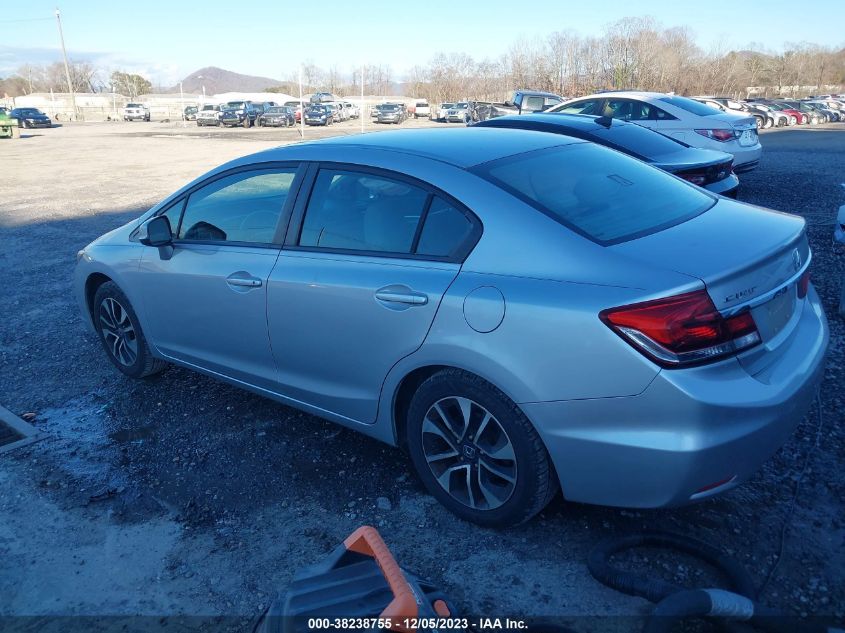 2013 HONDA CIVIC EX - 19XFB2F8XDE041262