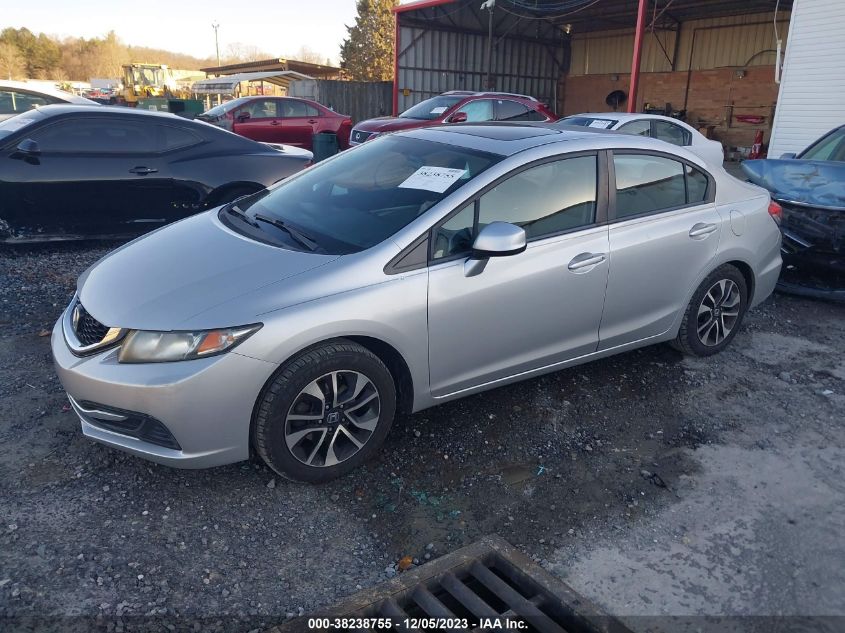 2013 HONDA CIVIC EX - 19XFB2F8XDE041262
