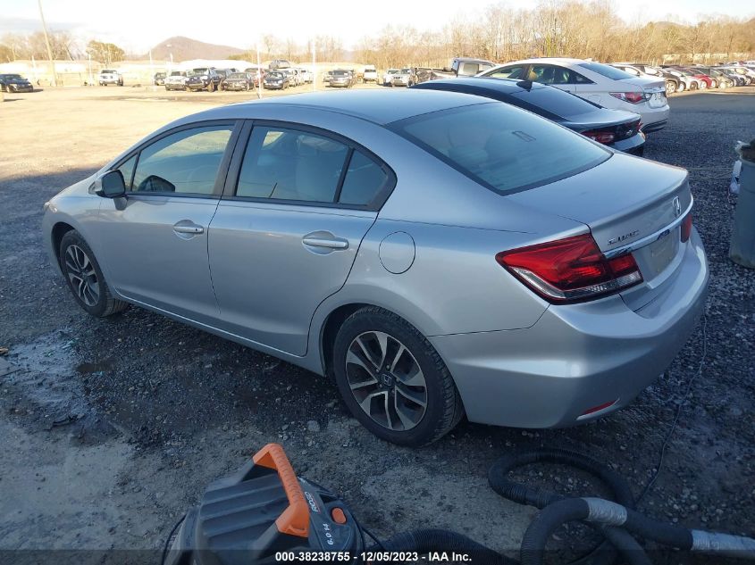 2013 HONDA CIVIC EX - 19XFB2F8XDE041262