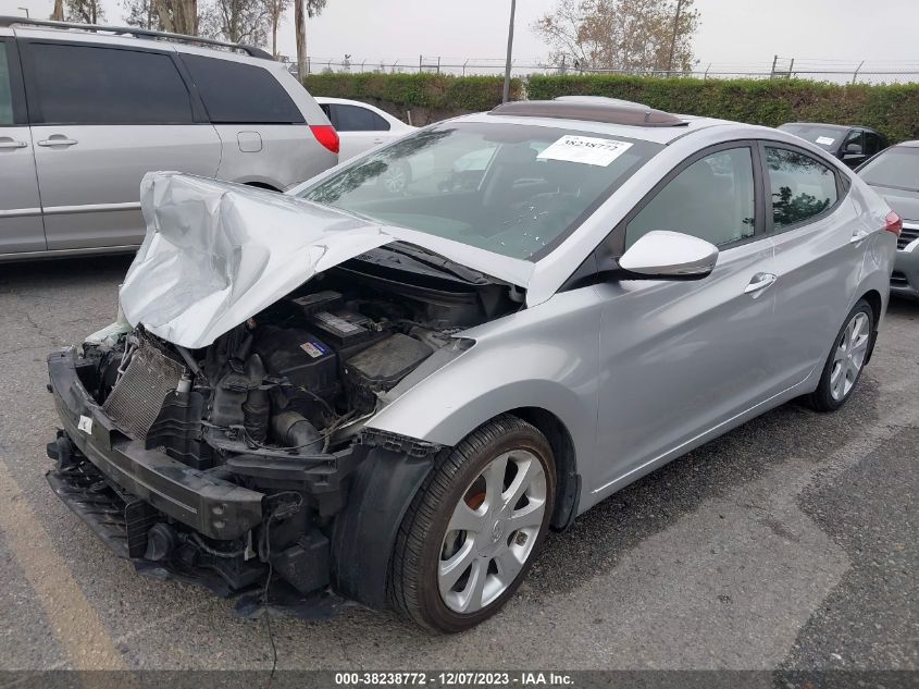 2013 HYUNDAI ELANTRA GLS/LIMITED - KMHDH4AE3DU523681