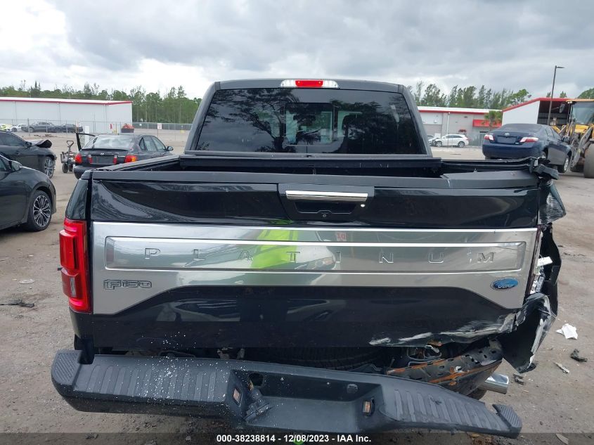 2015 FORD F-150 PLATINUM - 1FTEW1EG5FFC52848