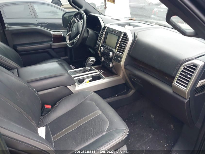 2015 FORD F-150 PLATINUM - 1FTEW1EG5FFC52848