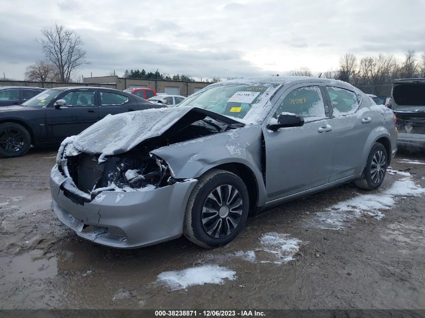 2014 DODGE AVENGER SE - 1C3CDZAB3EN127121