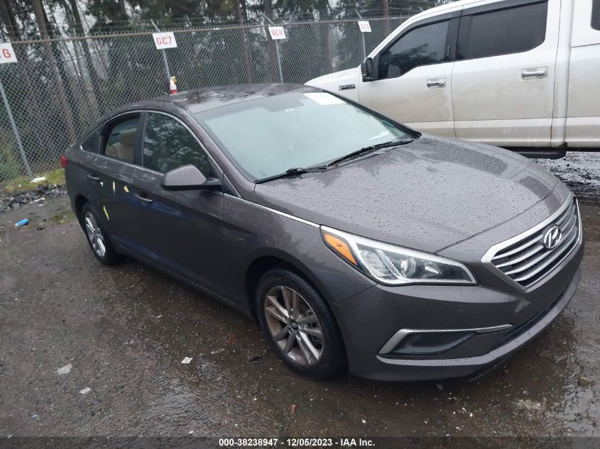 2017 HYUNDAI SONATA SE - 5NPE24AF4HH437041