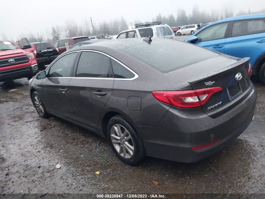 2017 HYUNDAI SONATA SE - 5NPE24AF4HH437041