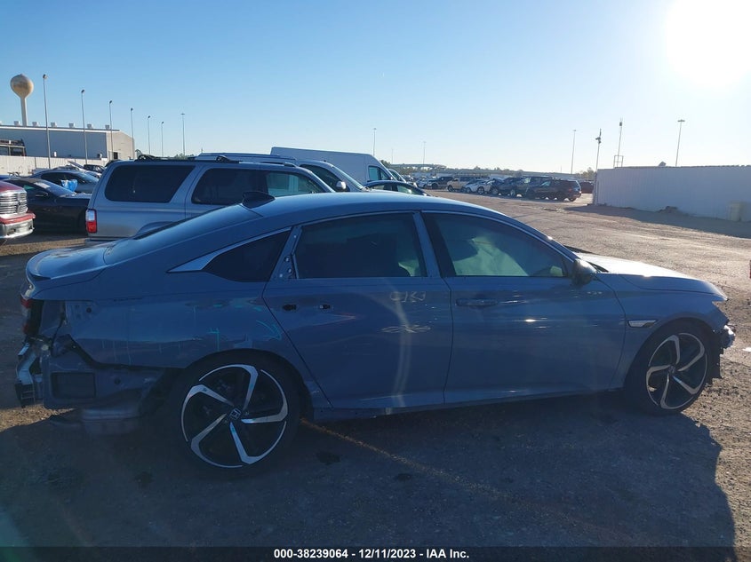 VIN 1HGCV1F36NA100158 2022 HONDA ACCORD SPORT