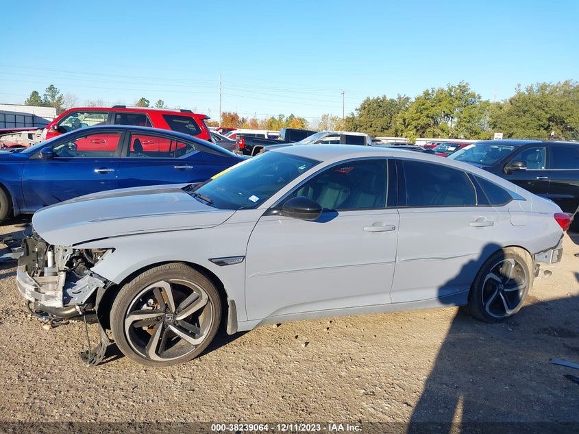 VIN 1HGCV1F36NA100158 2022 HONDA ACCORD SPORT