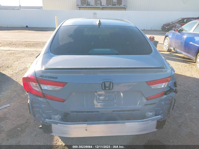 VIN 1HGCV1F36NA100158 2022 HONDA ACCORD SPORT
