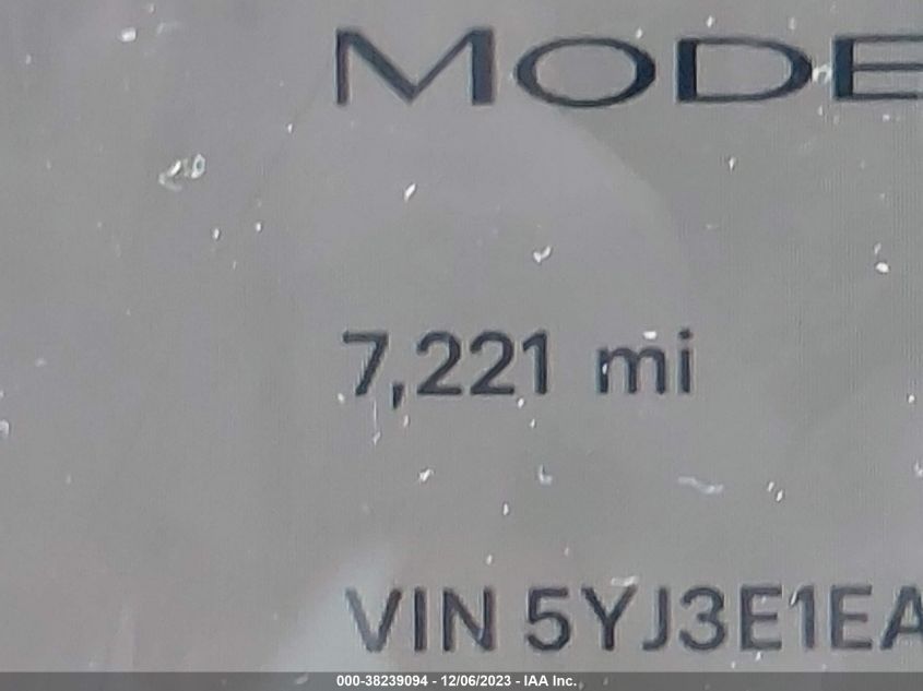 2023 TESLA MODEL 3 - 5YJ3E1EA8PF513434