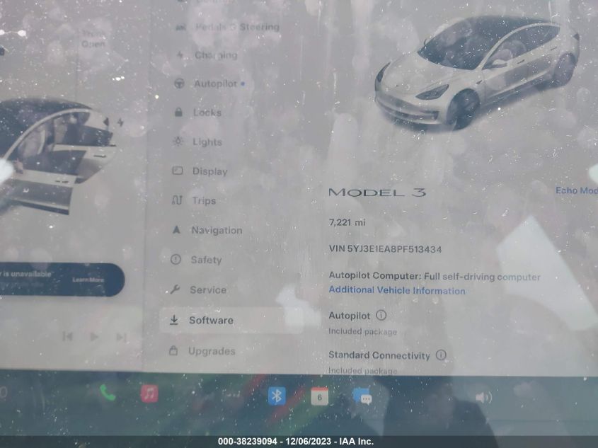 2023 TESLA MODEL 3 - 5YJ3E1EA8PF513434