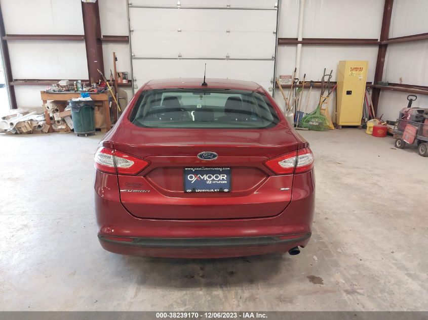 2016 FORD FUSION SE - 1FA6P0H72G5103768