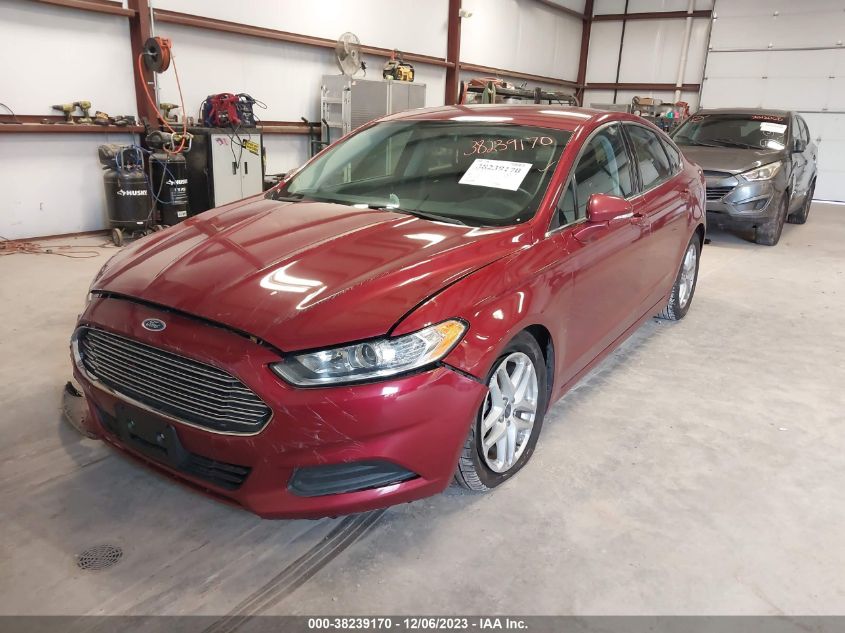 2016 FORD FUSION SE - 1FA6P0H72G5103768