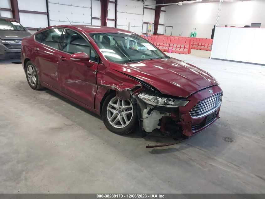 2016 FORD FUSION SE - 1FA6P0H72G5103768