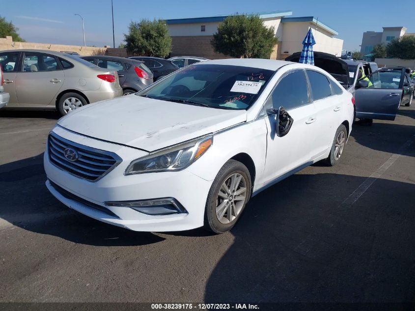 2015 HYUNDAI SONATA SE - 5NPE24AF0FH003633