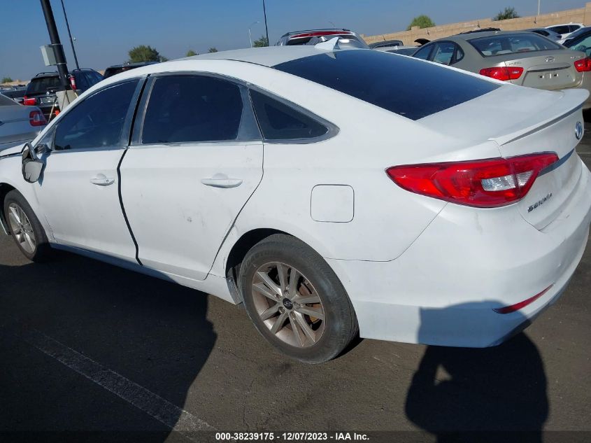 2015 HYUNDAI SONATA SE - 5NPE24AF0FH003633