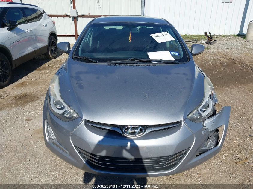 2016 HYUNDAI ELANTRA LIMITED - 5NPDH4AE5GH688652
