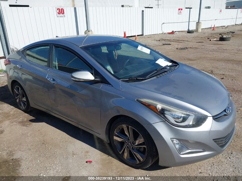 2016 HYUNDAI ELANTRA LIMITED - 5NPDH4AE5GH688652