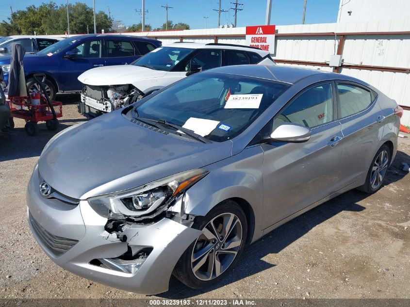 2016 HYUNDAI ELANTRA LIMITED - 5NPDH4AE5GH688652