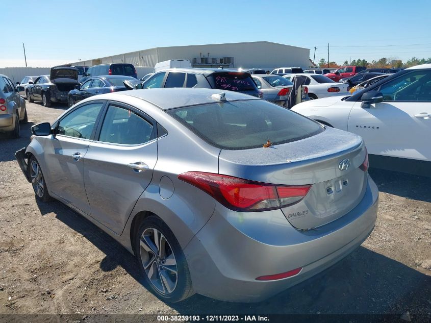2016 HYUNDAI ELANTRA LIMITED - 5NPDH4AE5GH688652