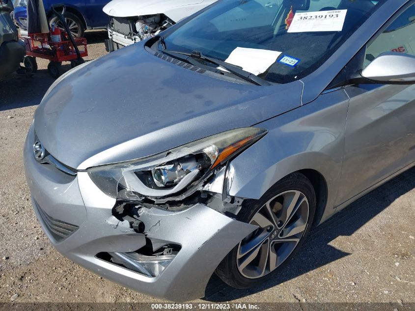 2016 HYUNDAI ELANTRA LIMITED - 5NPDH4AE5GH688652