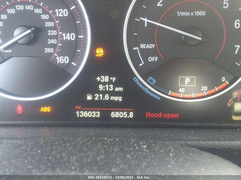 2014 BMW 335I XDRIVE WBA3B9C55EP458213