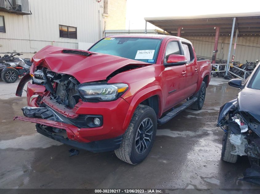 2022 TOYOTA TACOMA DOUBLE CAB/SR5/TRD SPORT/ - 3TMAZ5CN5NM174505