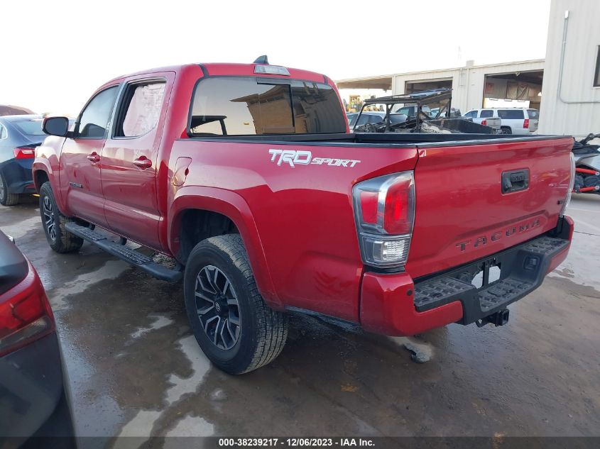 2022 TOYOTA TACOMA DOUBLE CAB/SR5/TRD SPORT/ - 3TMAZ5CN5NM174505